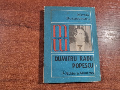 Dumitru Radu Popescu de Mirela Roznoveanu foto