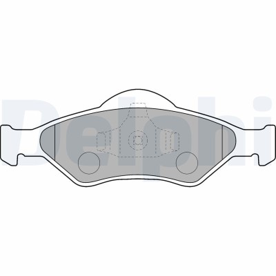 DELPHI LP1470 set placute frana,frana disc foto