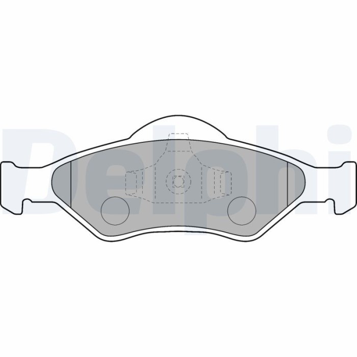 DELPHI LP1470 set placute frana,frana disc