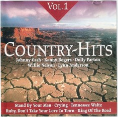 CD Country~Hits ~ Vol. 1: Kenny Rogers, Roger Miller, Johnny Cash