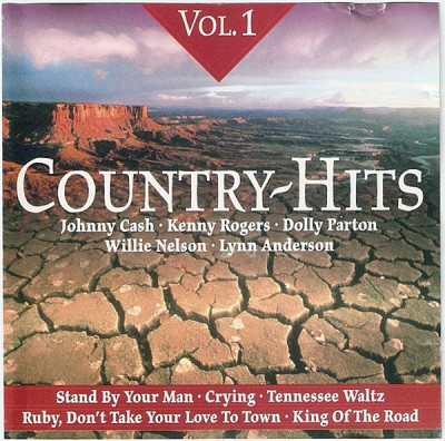 CD Country~Hits ~ Vol. 1: Kenny Rogers, Roger Miller, Johnny Cash foto