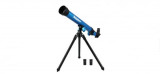 Cumpara ieftin Telescop Power Astronomical cu trepied 40mm, 25 50 grade, Albastru, Eastcolight