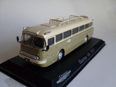 Macheta autobuz Ikarus 66 - 1955 - Atlas scara 1:72 foto