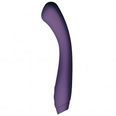 Vibrator Punctul G Juno, 7 Moduri Vibratii, 5 Intensitati Viteza, Silicon, USB, Mov, 18 cm