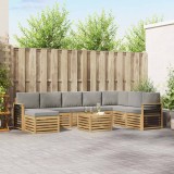 vidaXL Seturi de canapele Lemn Solid de Acacia 3392366