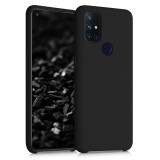 Husa pentru OnePlus Nord N10 5G, Silicon, Negru, 53890.01, Carcasa, Kwmobile