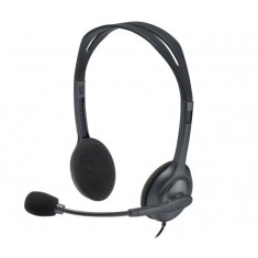 Casti Logitech H111, negru foto
