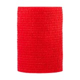 Bandaj copite Vetlastic roșu 7,5 cm uz veterinar autoadeziv elastic lungime 4.5m