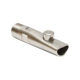 Suzeta din inox cu bila 80x21 mm M20 pentru adapare porci si vitei