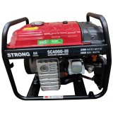 Generator curent SC4000-III STRONG, Putere 3.8kW, AVR, motor pe benzina 7,5CP, rezervor 15 litri, pornire manuala
