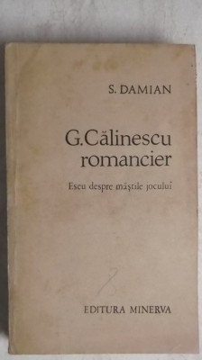 S. Damian - G. Calinescu, romancier, 1974 foto