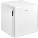Frigider-minibar Samus SW066RE, 47 l, Termostat reglabil, 1 raft de sticla, Clasa energetica E, H 50 cm, Alb