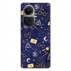 Husa compatibila cu Oppo Reno10 5G Silicon Gel Tpu Model Harry Potter Pattern Symbols
