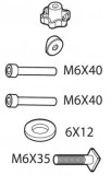 Set suruburi si accesorii de montaj Menabo