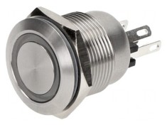 Comutator Anti-Vandalism SPST-NO 0.05A 24VDC IP66