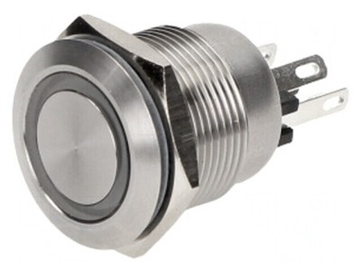 Comutator Anti-Vandalism SPST-NO 0.05A 24VDC IP66 foto