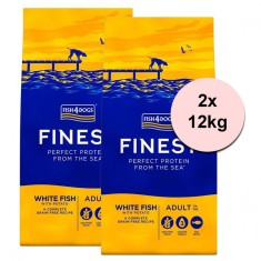 FISH4DOGS FINEST White Fish Adult 2 x 12 kg foto