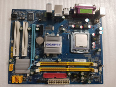 Placa de baza LGA 775 GIGABYTE GA-945GCM-S2L DDR2 PCI-e + procesor foto