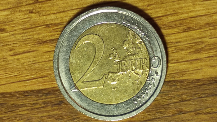 Italia - moneda de colectie bimetal - 2 euro 2018 - aunc - superba !