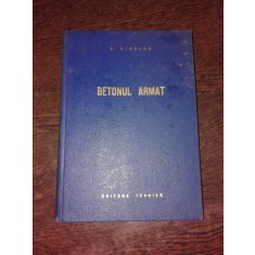 BETON ARMAT - V. NICOLAU