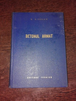 BETON ARMAT - V. NICOLAU foto