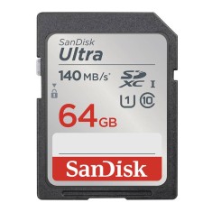 Card memorie SANDISK ULTRA SDXC 64GB 140MB/s UHS-I Class 10 (SDSDUNB-064G-GN6IN)