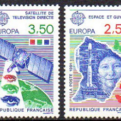 FRANTA 1991, EUROPA CEPT, serie neuzata, MNH