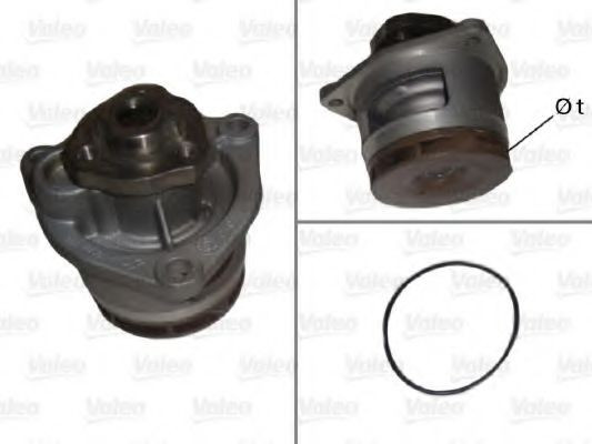 Pompa apa OPEL ASTRA G Combi (F35) (1998 - 2009) VALEO 506657