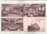 Bnk cp Franta - Transatlanticul Ile-de-France - lot 15 carti postale interbelice necirculate, Necirculata, Printata
