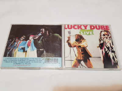 [CDA] Lucky Dube - Captured Live - cd audio original foto