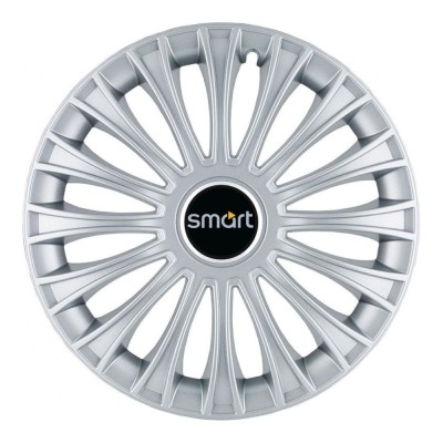 Set 4 Capace Roti, potrivite jantelor de R14, pentru Smart, model dino cromat foto