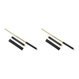Cumpara ieftin Set doua bastoane telescopice pliabile, DEPOX&reg;, 65 cm, maner antiderapant, husa inclusa