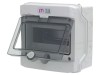 Carcasa modulara ETI POLAM ECH, 8 module, Policarbonat, IP65, IK07, Dimensiuni 202x201x120 mm