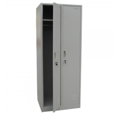 Vestiar metalic Premium cu 2 usi 600x500x1800 mm (LxlxH), PLUS