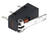 Micro&icirc;ntrerupător SNAP ACTION 2A 125VAC 30VDC cu manetă