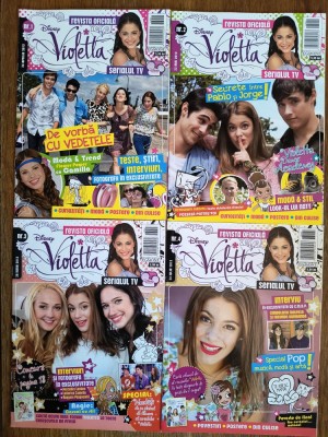Lot 4 reviste Disney Violetta , Egmont / R6P5F foto