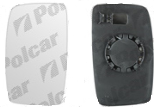 Geam oglinda Citroen Jumpy, 02.2007-2016, Fiat Scudo (270), 02.2007-2016, Peugeot Expert, 02.2007-2016, Stanga, Crom, Fara incalzire, Convex, BestAut