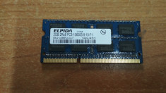 Ram Laptop Elpide 2GB DDR3 PC3-10600S EBJ21UE8BFU0-DJ-F foto