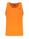 Cumpara ieftin Maiou barbati, cu imprimeu cu logo, Regular fit, Portocaliu (Marime: 2XL)