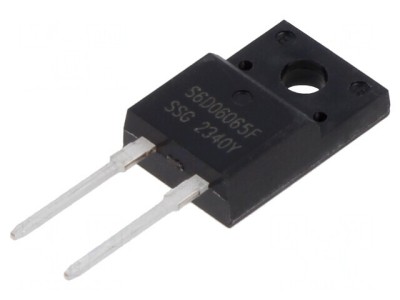 Diodă Redresoare Schottky SiC 650V 6A 88W ITO220AC foto