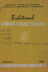 Buletinul constructiilor, vol. 6 (1987) foto