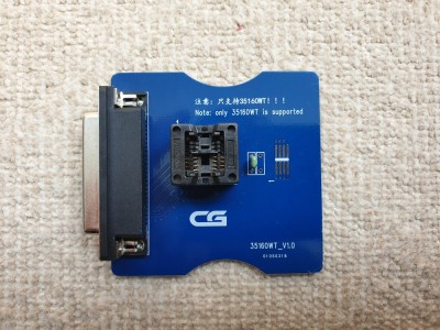 Adaptor 35160WT pentru programator CGDI CG Pro 9S12 - Repair Vehicle Red Dot BMW foto