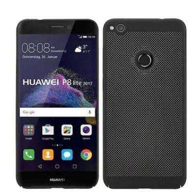 Husa telefon Plastic Huawei P8 Lite 2017 P9 Lite 2017 mesh black foto