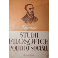 STUDII FILOSOFICE SI POLITICO - SOCIALE