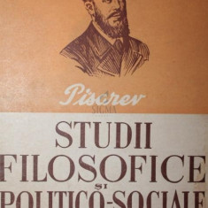 STUDII FILOSOFICE SI POLITICO - SOCIALE