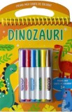 Dinozauri 3 ani+. Cu carioci, Autor Anonim