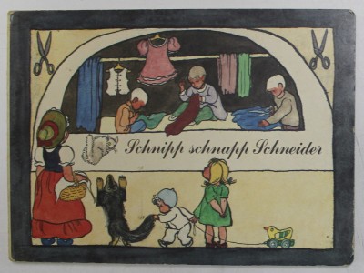 SCHNIPP SCHNAPP SCHNEIDER , illustrationen von ERIKA KLEIN , 1989 foto