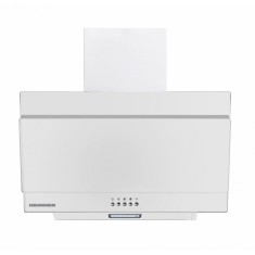 Hota decorativa incorporabila Heinner, 276.6 m3/h, 60 x 28.5 x 60.5-88.5 cm, lumina LED, 2 W, sticla, Alb foto