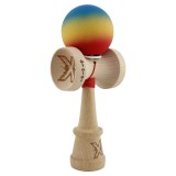 Kendama X Originala, Ata 62/65 cm Gradient Albastru/Galben/Rosu