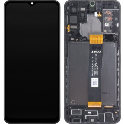 Display cu Touchscreen Samsung Galaxy A32 5G A326, cu Rama, Negru, Service Pack GH82-25121A foto